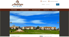 Desktop Screenshot of antelope-ridge.com